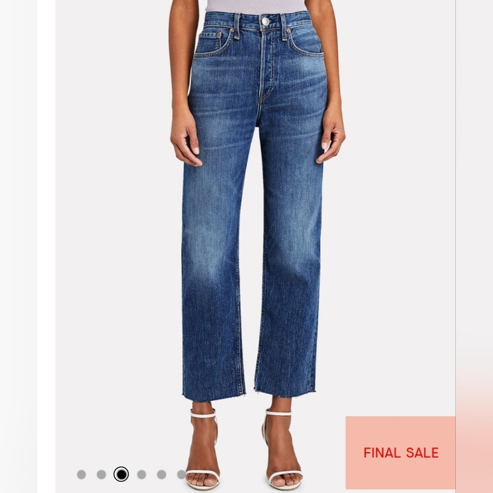 ❤️ NWOT! RAG & BONE MAYA HIGH RISE ANKLE STRAIGHT JEANS, 2 (26) - Picture 3 of 14